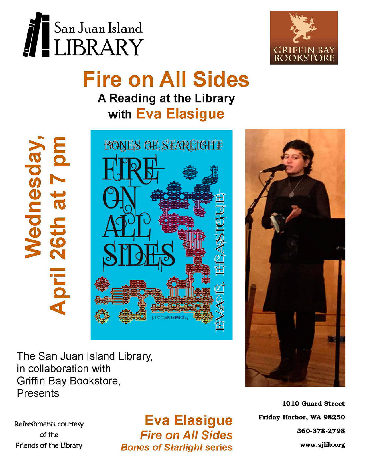 Local sci-fi author shares books at San Juan Island Library