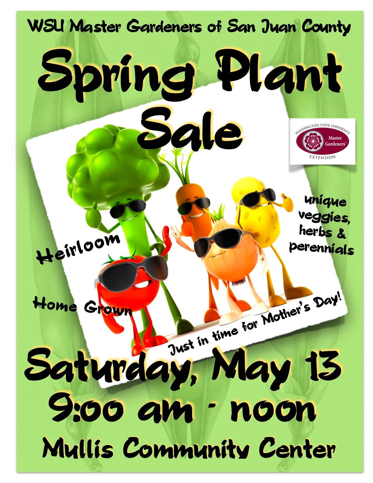 Master gardeners spring plant sale on May 13