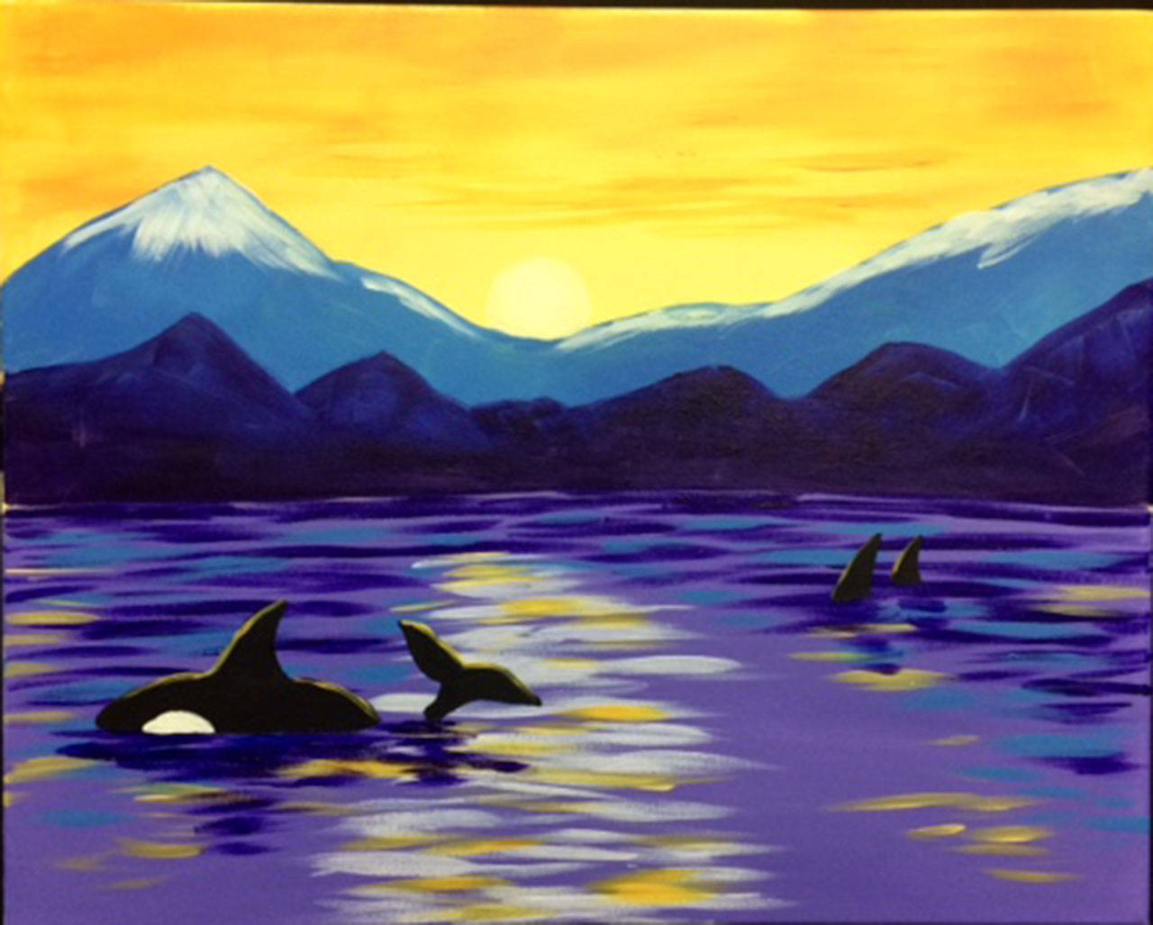 Contributed image/SJIMA                                The painting “Paradise Cove” will be painted on May 20 and 24.
