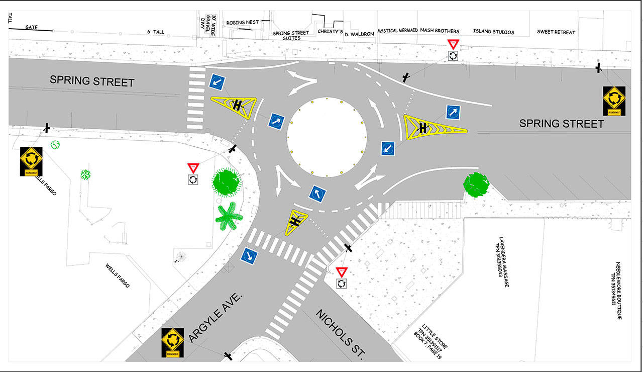 Town to discuss painted roundabout at April 6 council