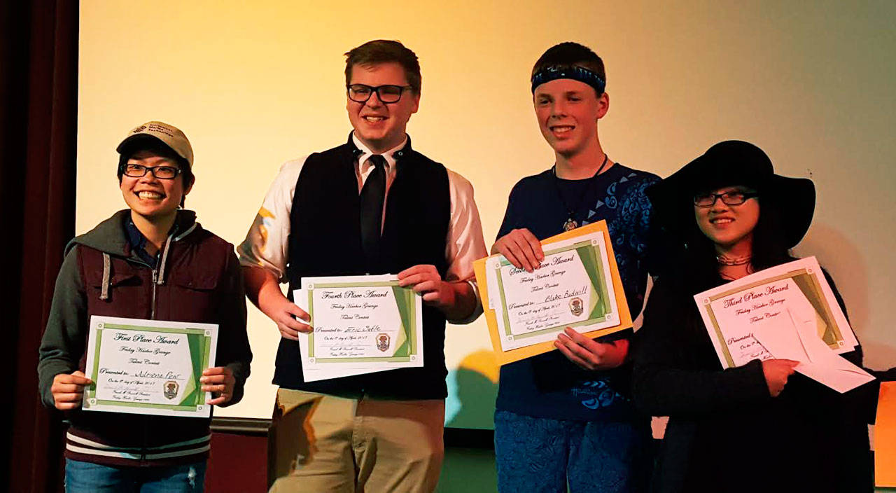 Talent show at grange The Journal of the San Juan Islands