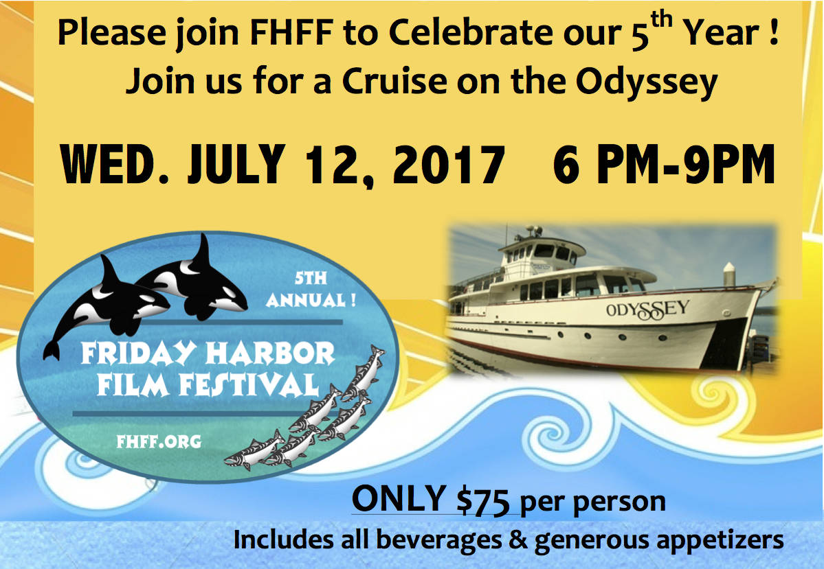 Support the Friday Harbor Film Festival on a San Juan Island cruise