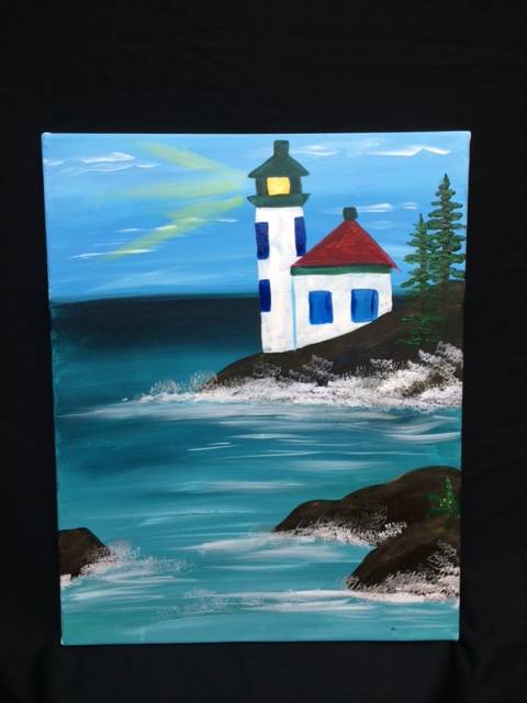 Contributed image                                Attendees will paint &ldquo;Guided Light&rdquo; on Aug. 29.