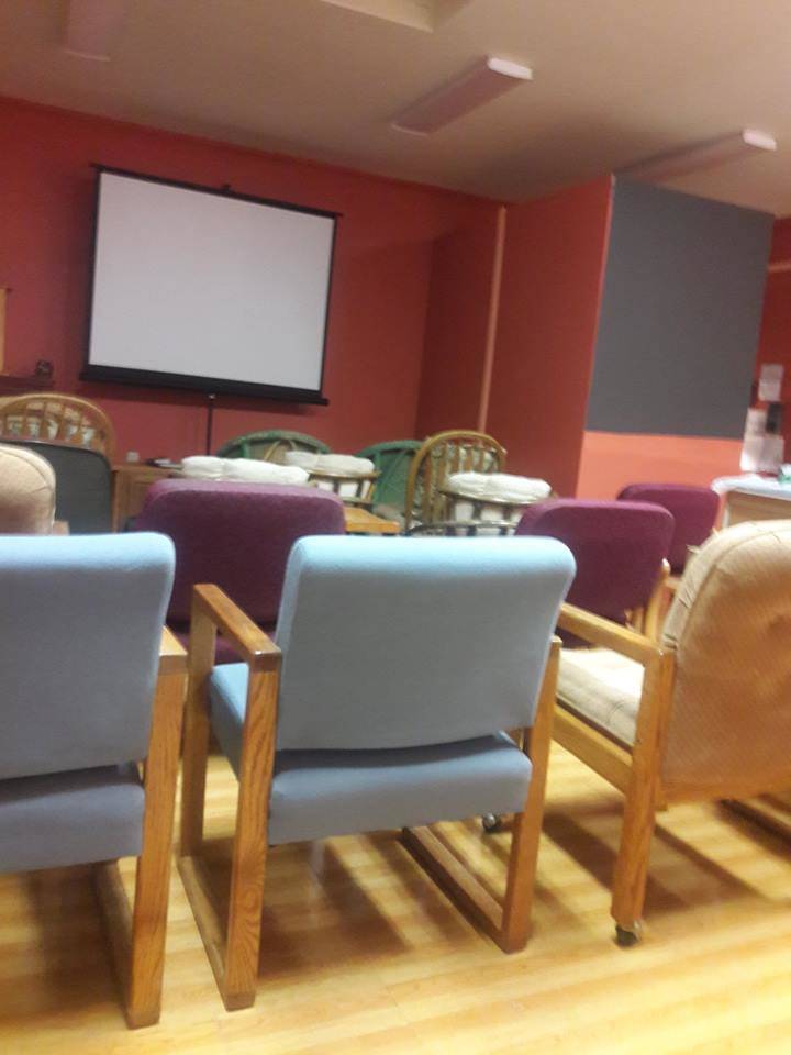 Contributed photo/Evelyn Eaglesong                                The theater is referred to as a living room for locals.