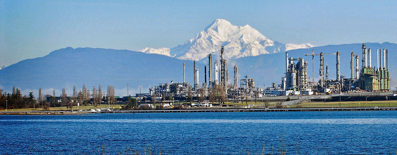 Contributed photo/anacortesupgradeproject.com                                Tesoro refinery in Anacortes.
