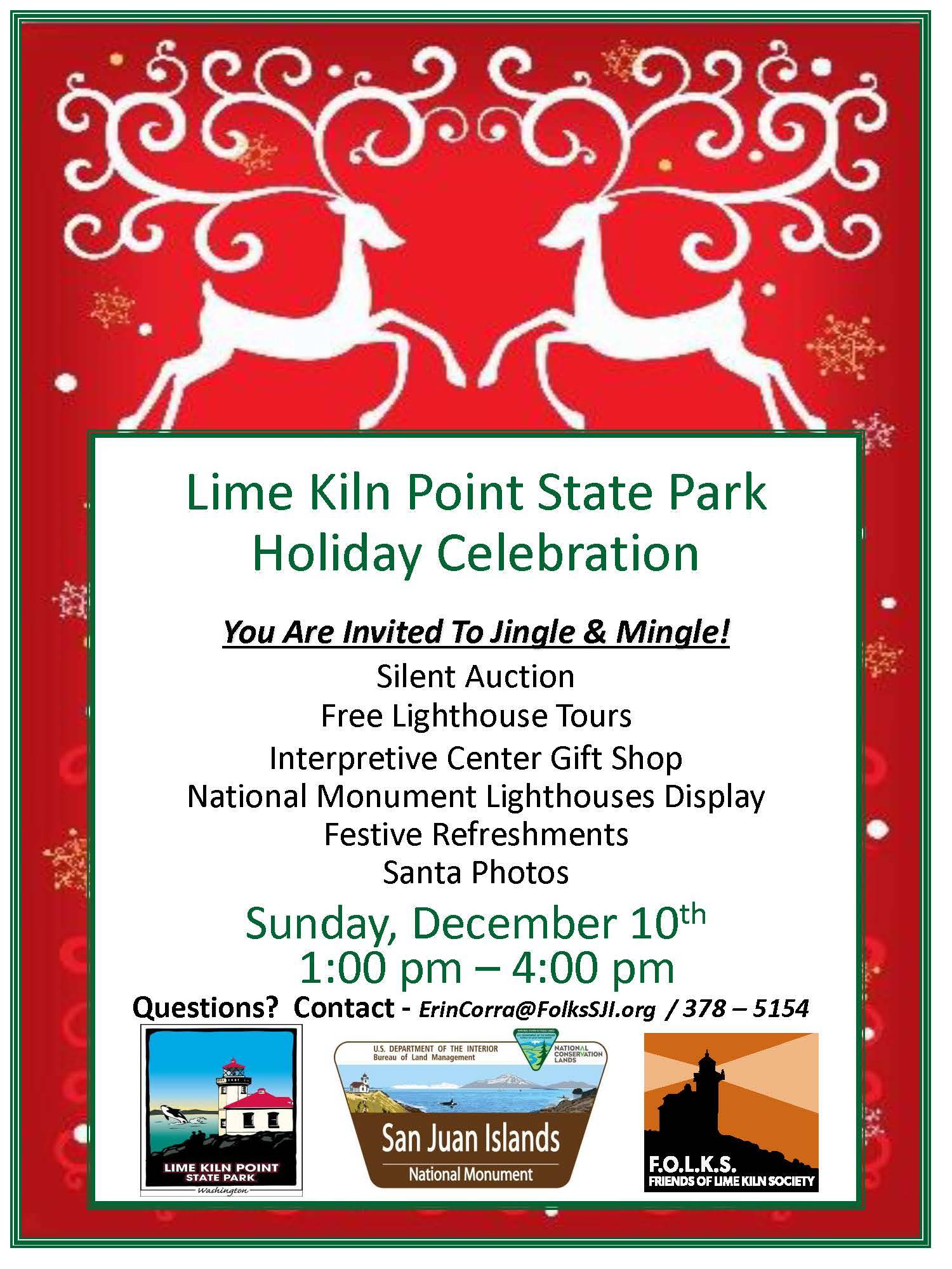 Celebrate the holidays at Lime Kiln