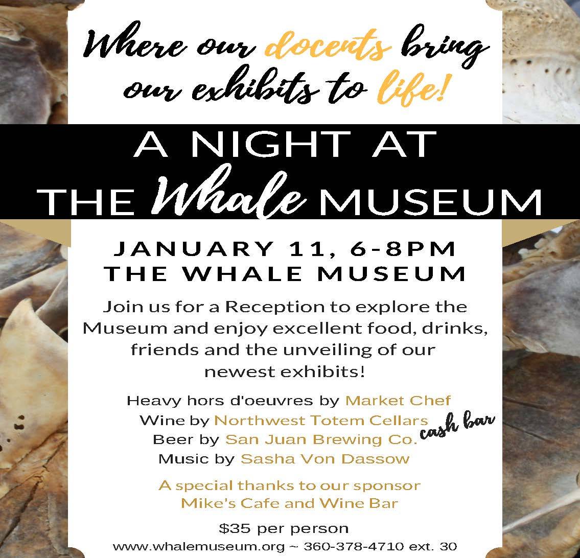 Support The Whale Museum and view new exhibits