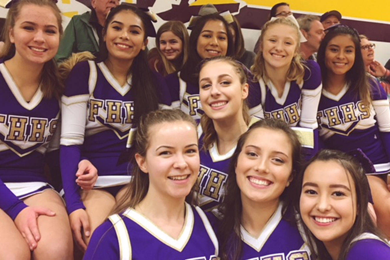 Friday Harbor High School Cheerleaders | Winter Sports Preview