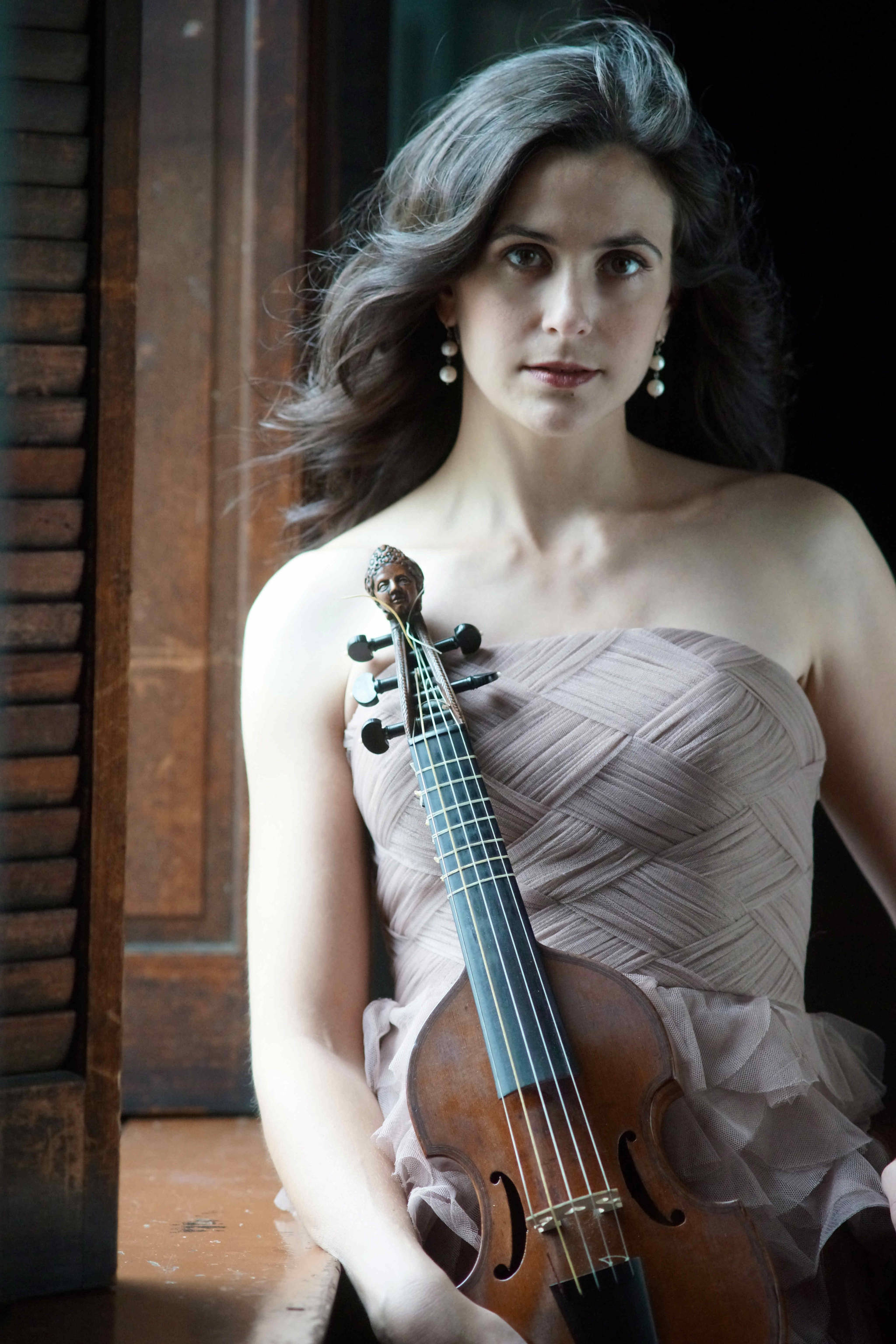 Contributed photo                                Annalisa Pappano is one of the world’s foremost players of treble viol.