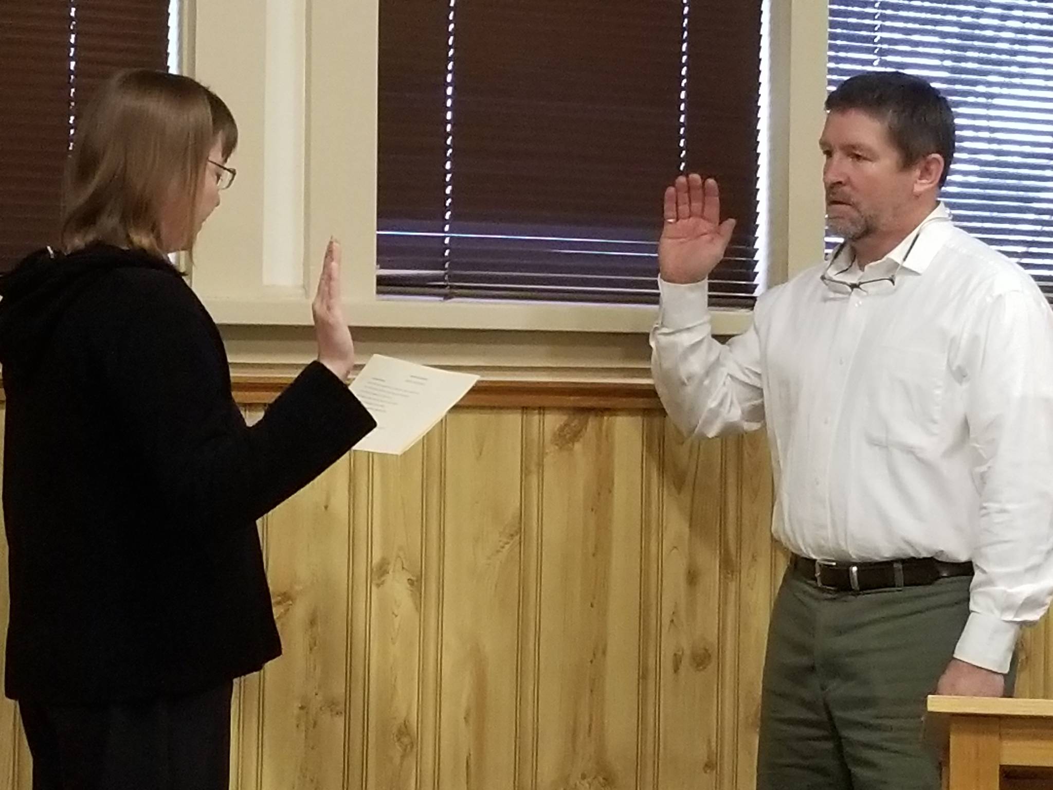 Town public officials are sworn-in