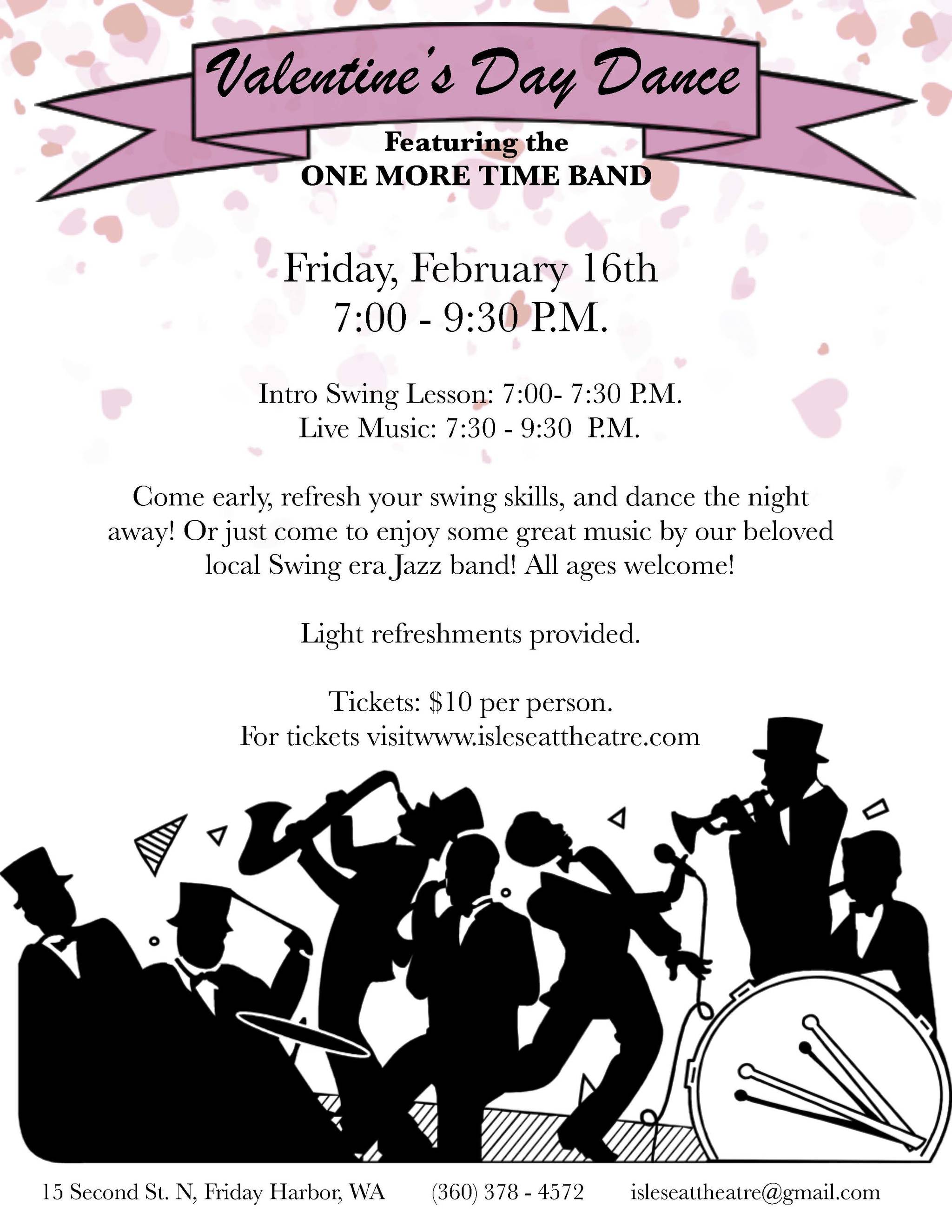 Join Isle Theatre for Valentine’s Day dance