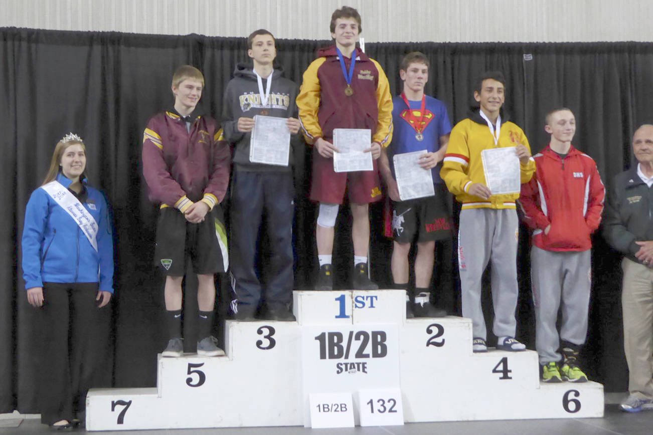 Orcas wrestler, on Friday Harbor team, takes third at state