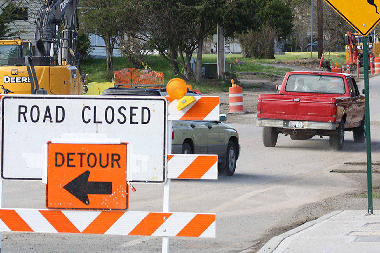 Friday Harbor drivers ignore detour signs, head into one-way traffic