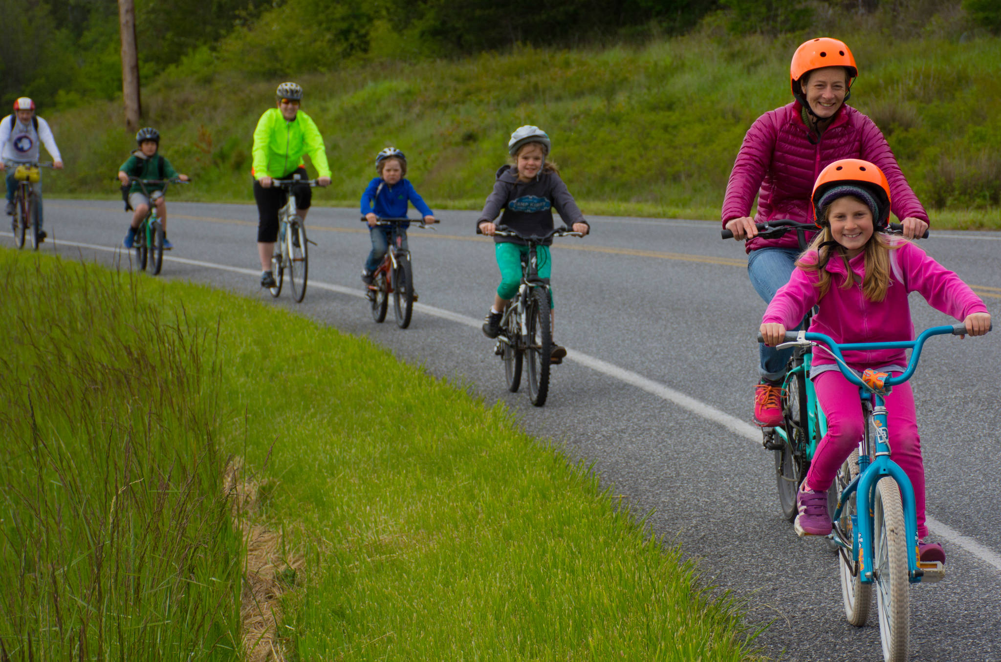 Bike ‘Tour de Family’ in Friday Harbor