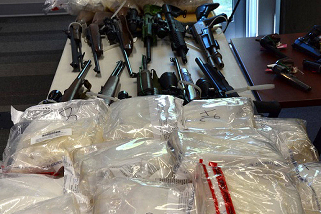 Contributed photo/Royal Canadian Mounted Police                                Items seized from the alleged Canadian smuggler.