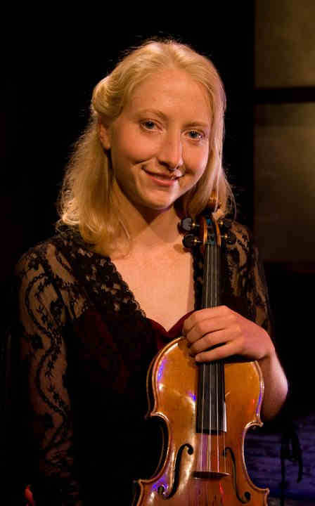 Contributed photo/Salish Sea Early Music Festival                                Carrie Krausse plays the Baroque violin.