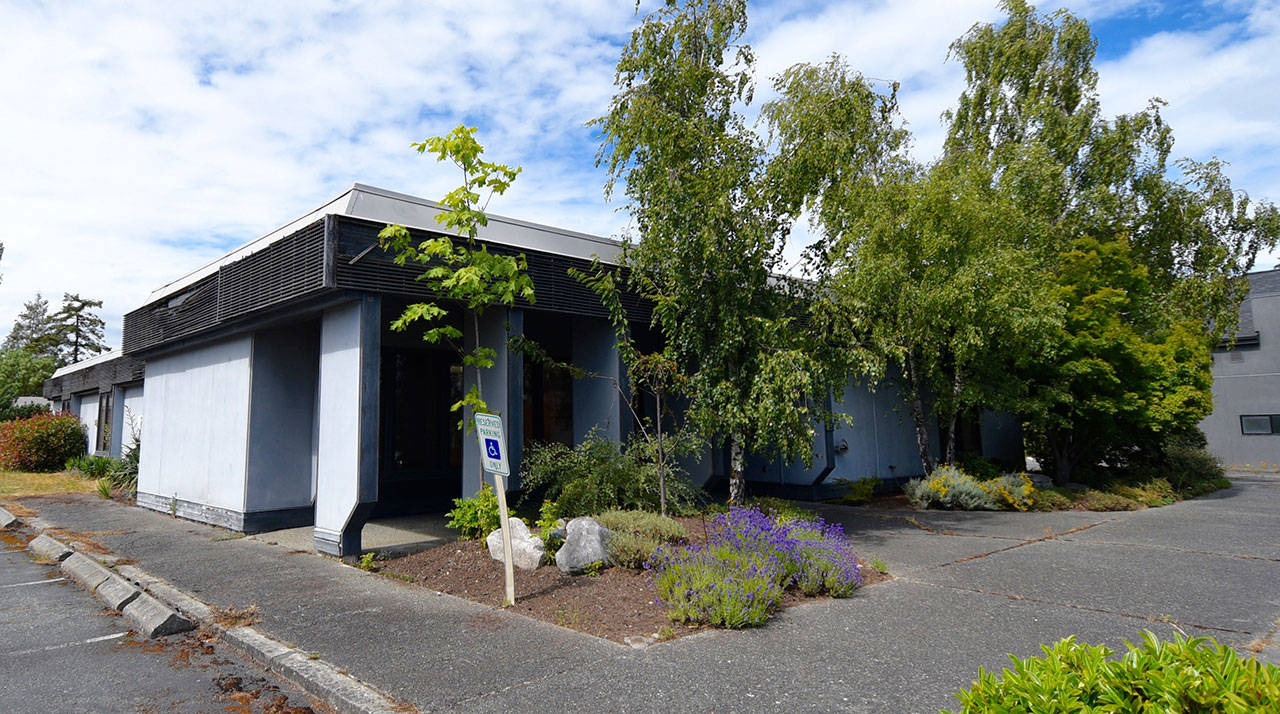Staff photo/Tate Thomson                                The former Inter Island Medical Center is located next to the San Juan Islands Museum of Art on Spring Street in Friday Harbor.