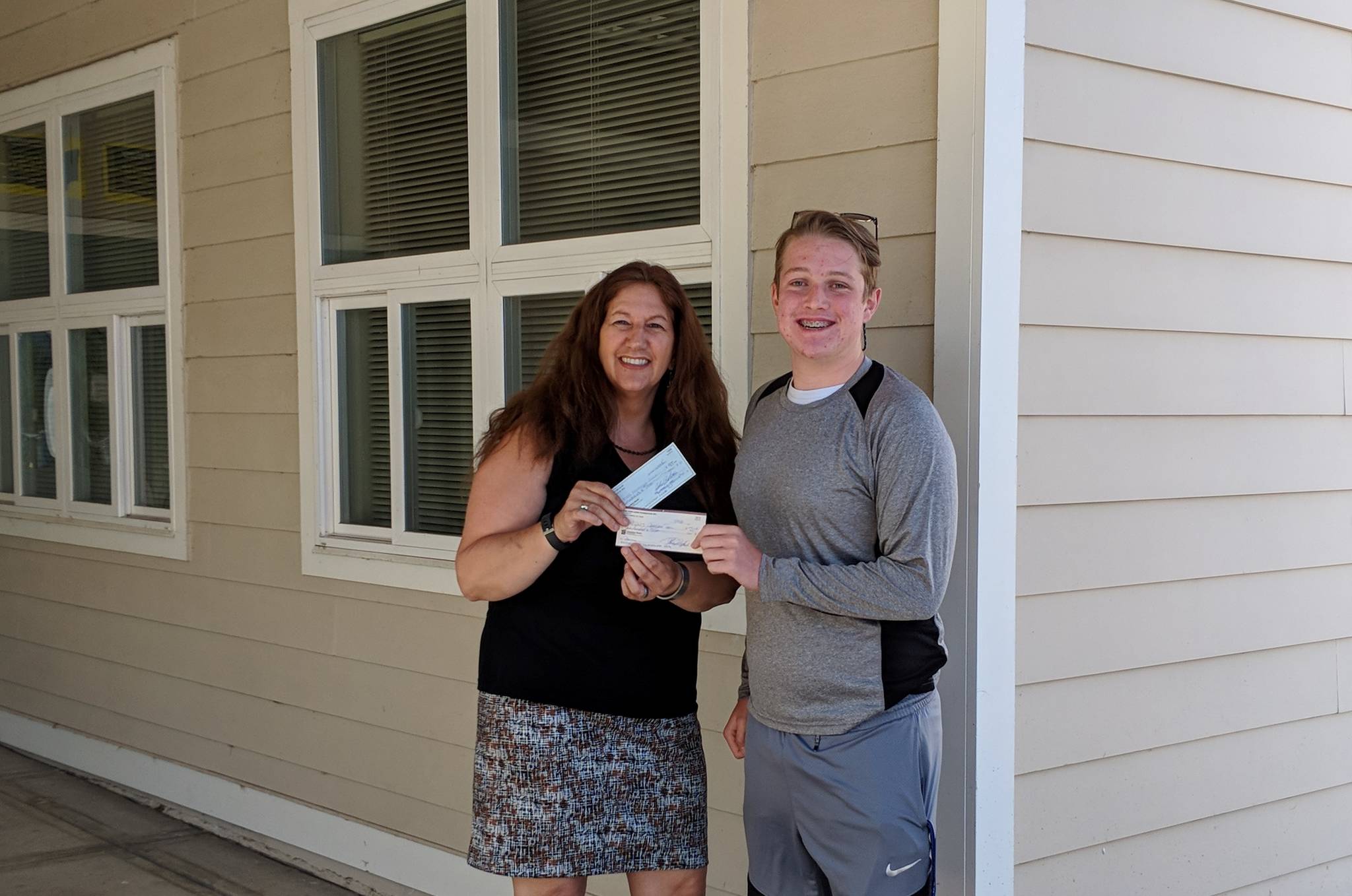 Contributed photo. BJ Brandli and Arlo Harold.