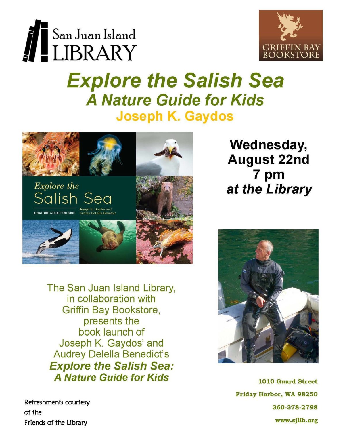 Learn about SeaDoc children’s book at San Juan Island Library The