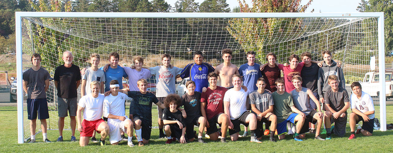Staff photo/Heather Spaulding.                                Back (from l to r): Assistant coach Zack Porter, coach Andy Duke, Dexter Prescott, Nick Copley, Jack Knapik, Satchel Pieples, Yadir Plaza, Julian Brown, Emmett Carrier, Skyler Reynolds, Frankie Black, Izaah Daily                                Front (from l to r): Assistant coach Brett Paul, Nick Herko, Ryker Mattox, Jonah Strasbourger, Henry Duke, Arlo Herald, Isaac Parker, Charlie Zehner, Joseph Kaden, Ben Dillery, Ismael Churape