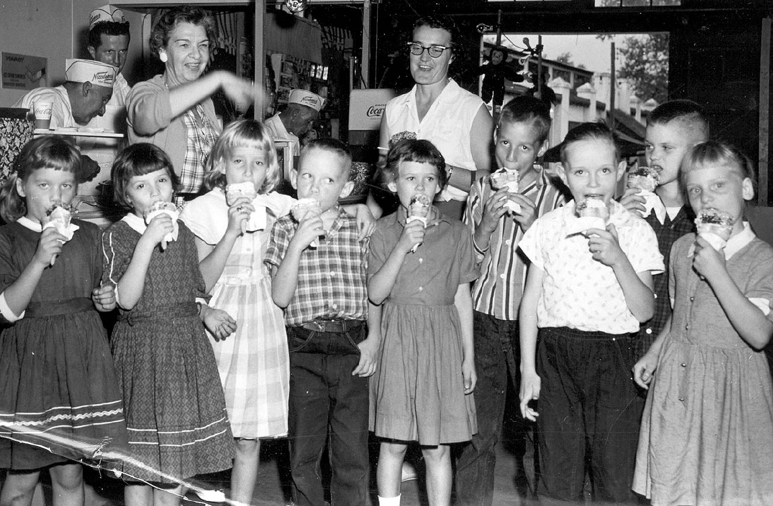 First annual ice cream social at the San Juan Historical Museum The