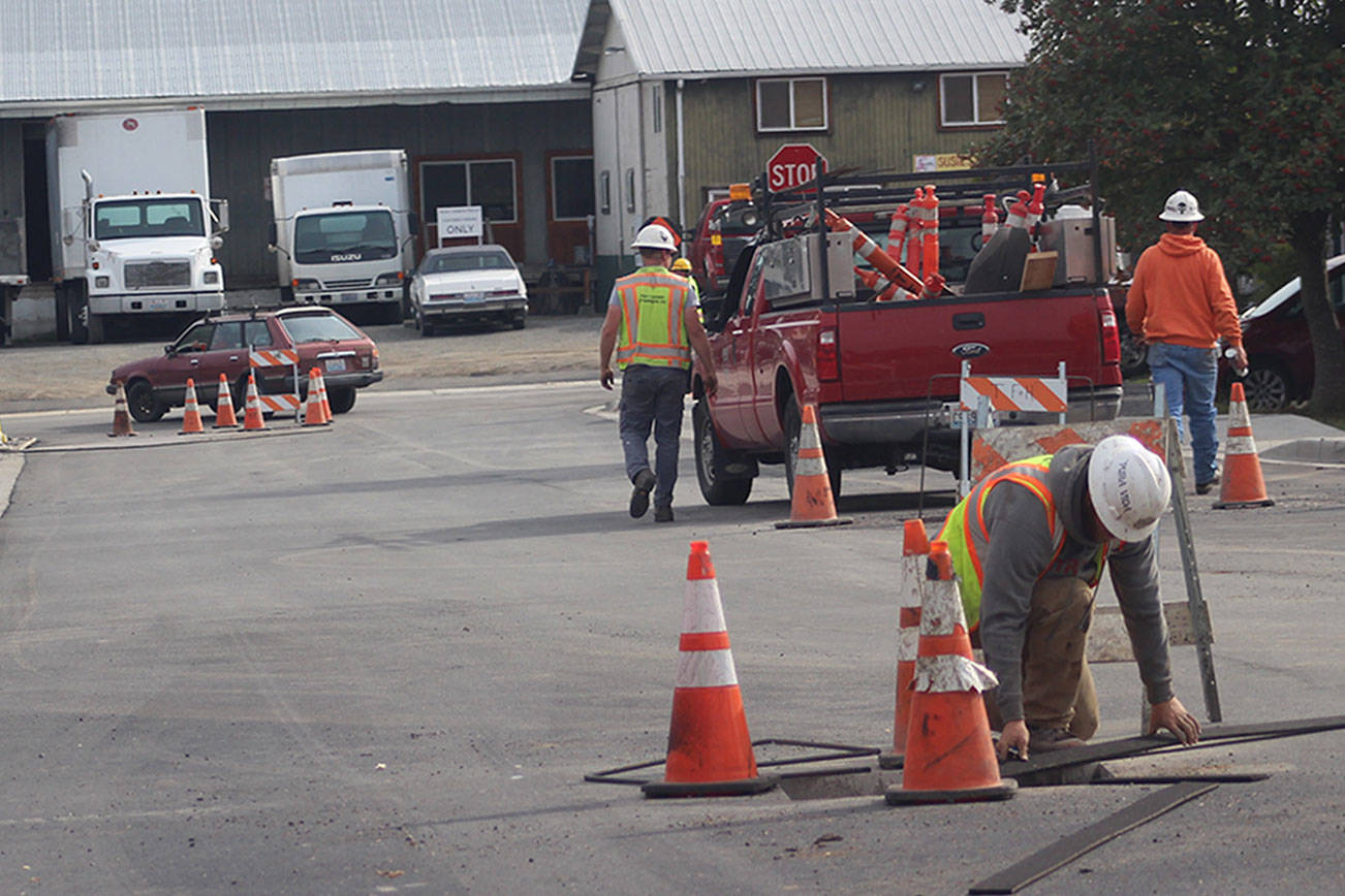 Town of Friday Harbor wraps up Nichols, Web Street Construction