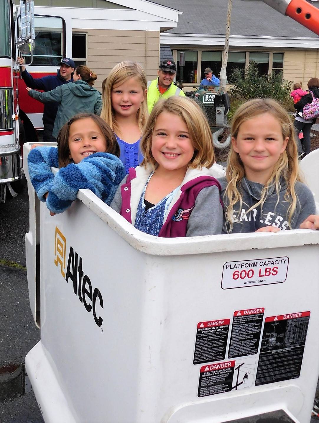 Touch a truck in Friday Harbor on Oct. 12
