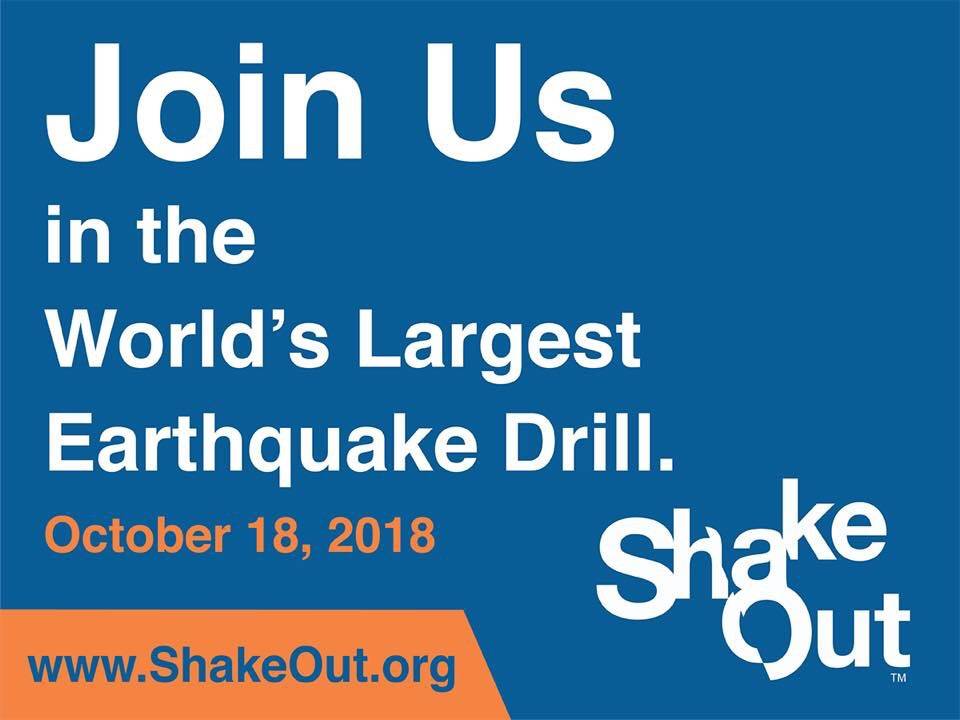 Sign up for state-wide earthquake drill