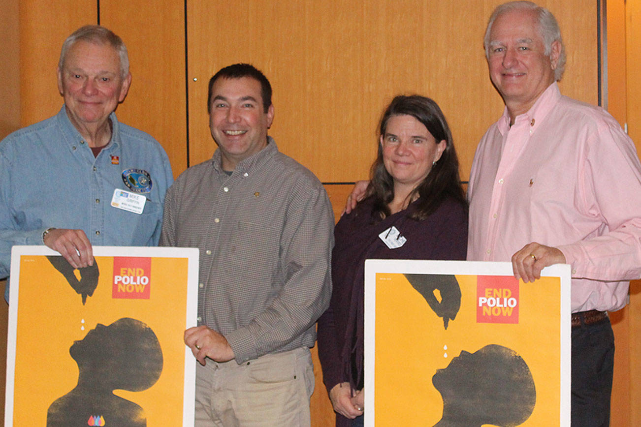 San Juan Island Rotarians help to end polio worldwide