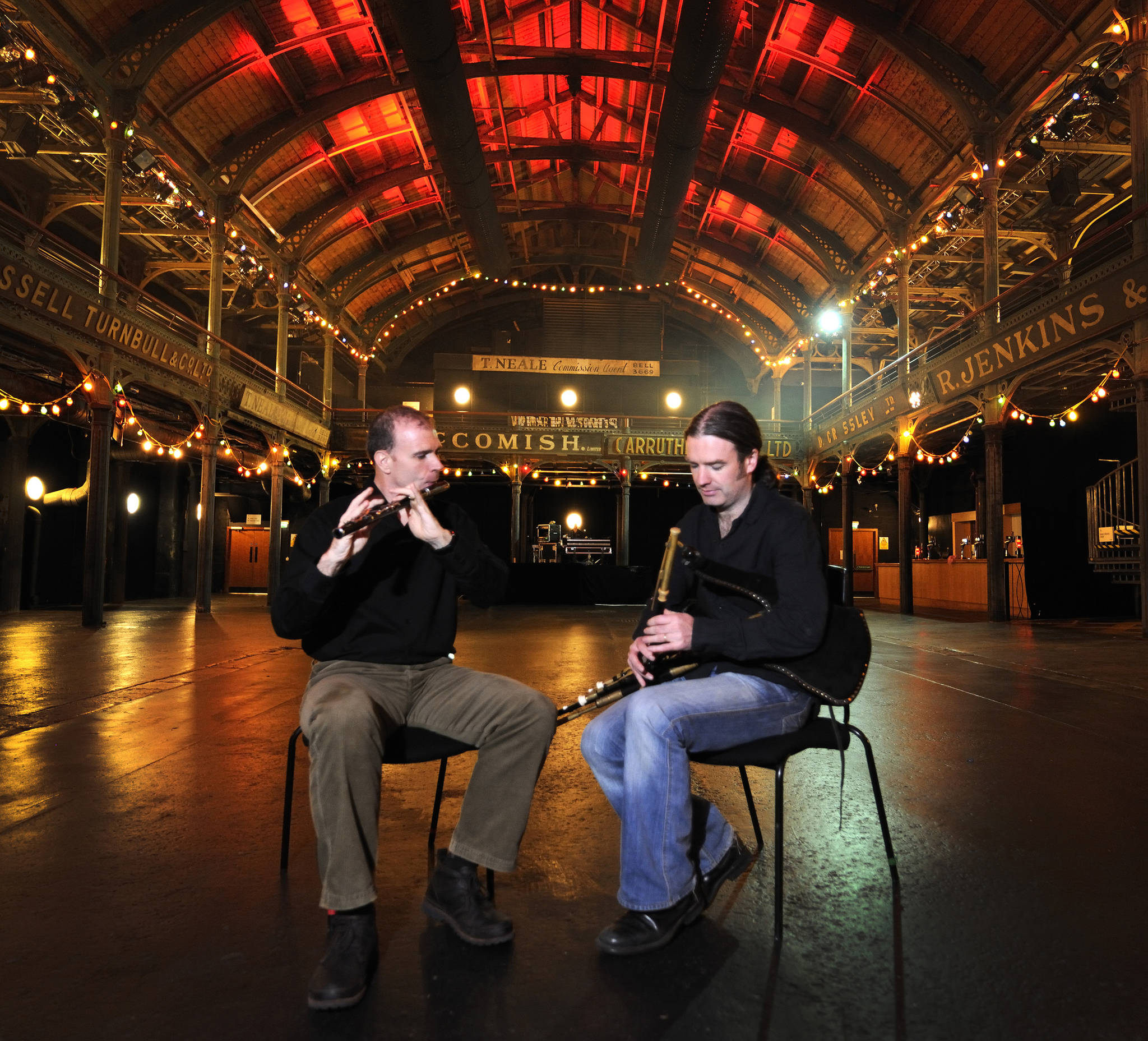 Contributed photo                                Kevin Crawford and Cillian Vallely.