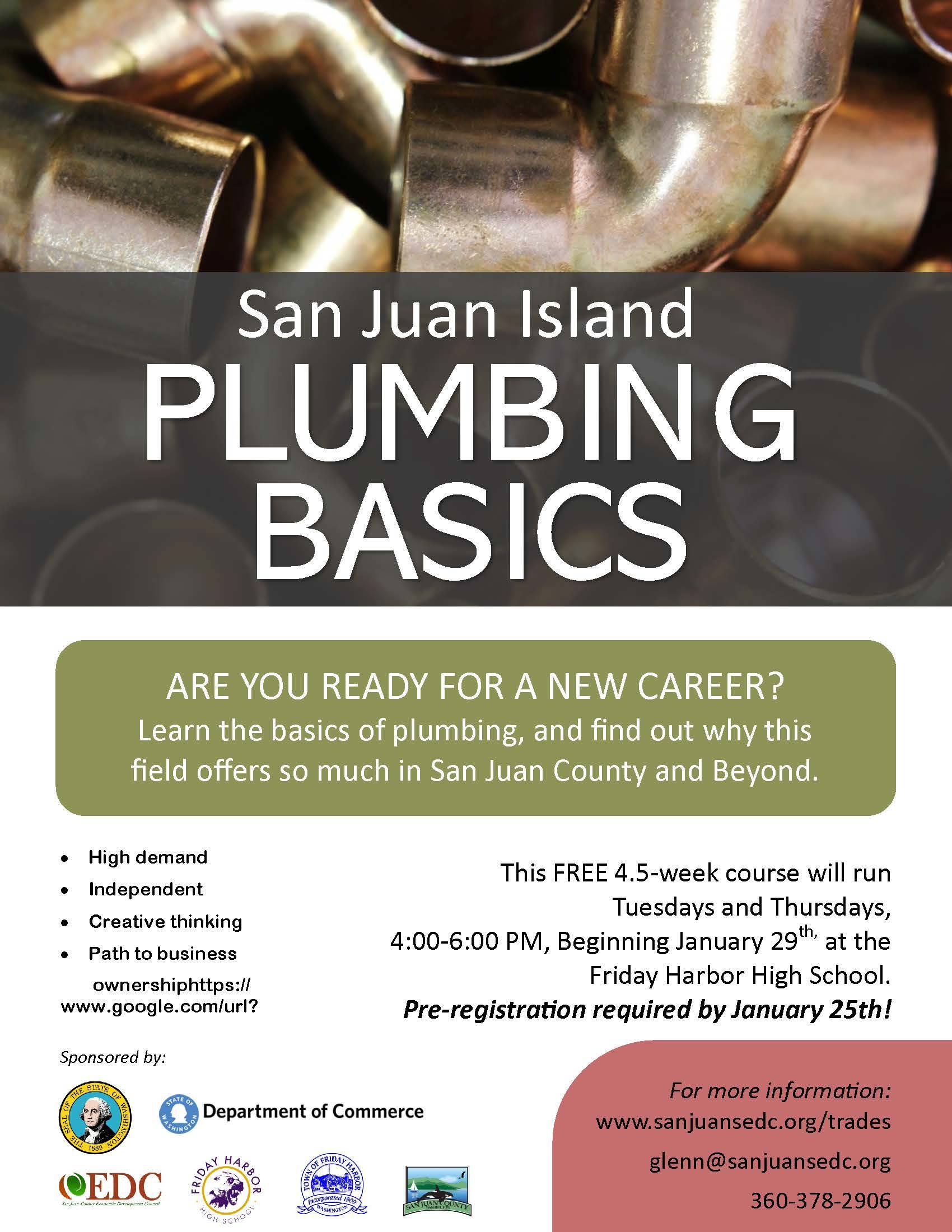 Learn plumbing 101 in San Juan County The Journal of the San Juan Islands