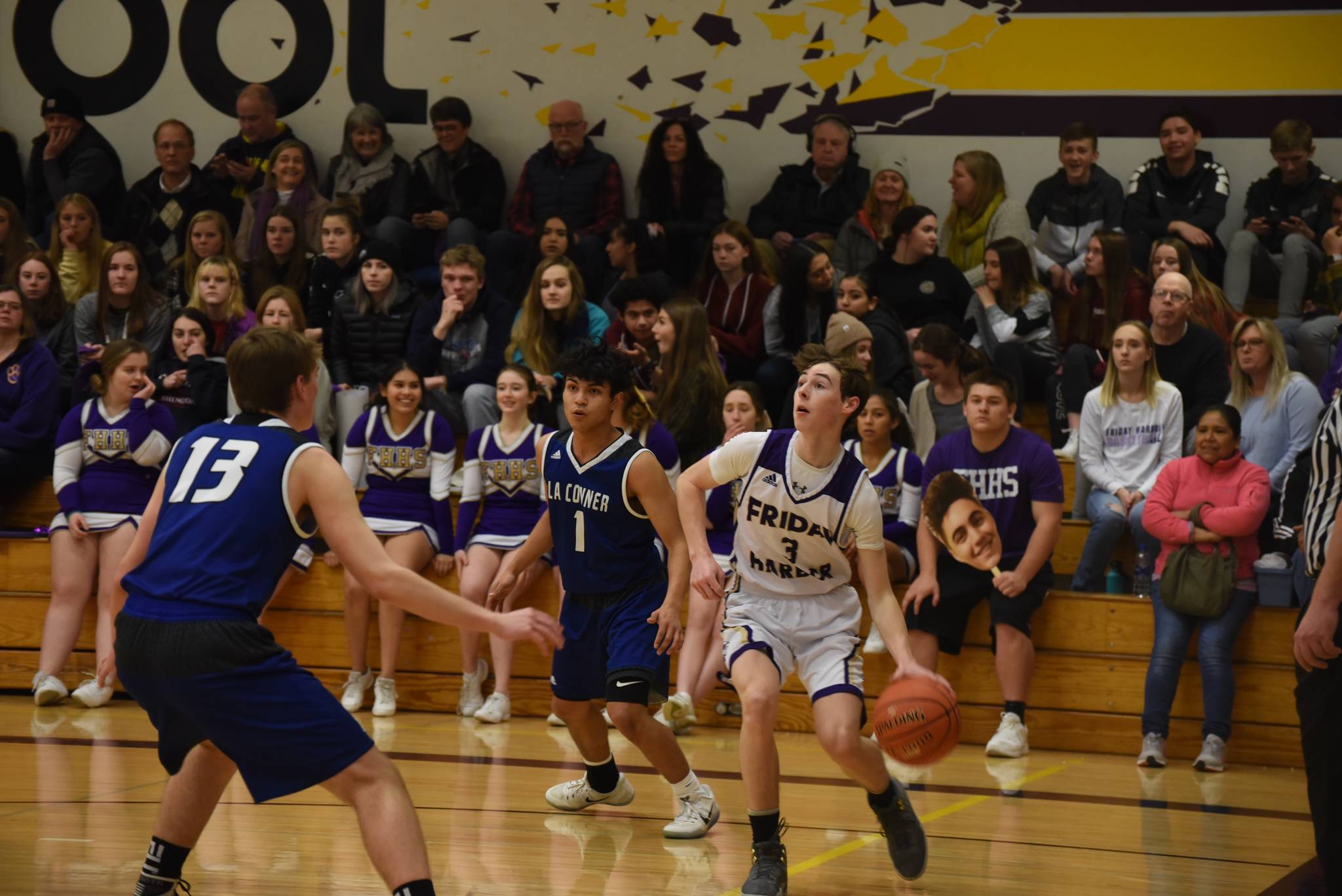 Staff photos/Tate Thomson                                Scenes from FH and LaConner game.