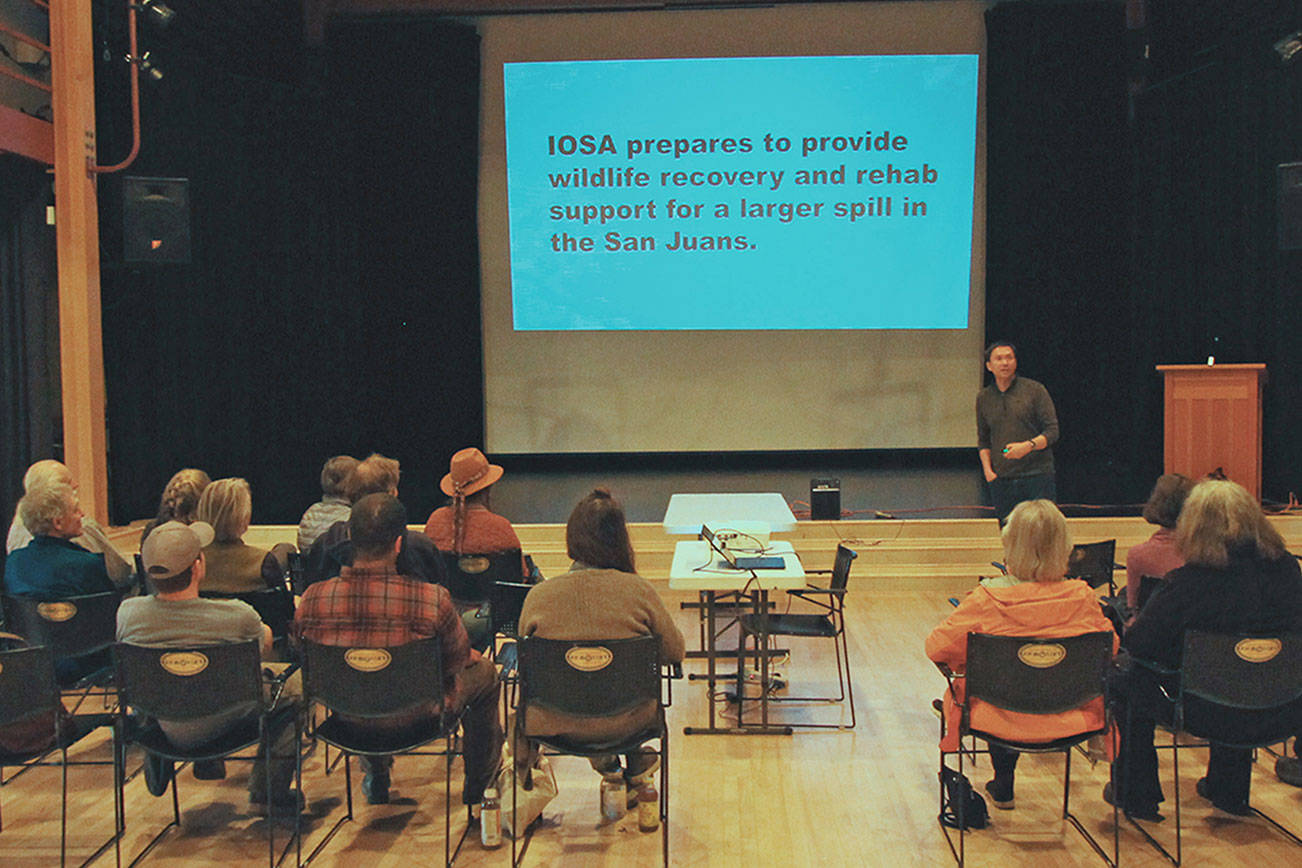 IOSA Oil Spill Meetings Attract a Crowd The Journal of the San Juan