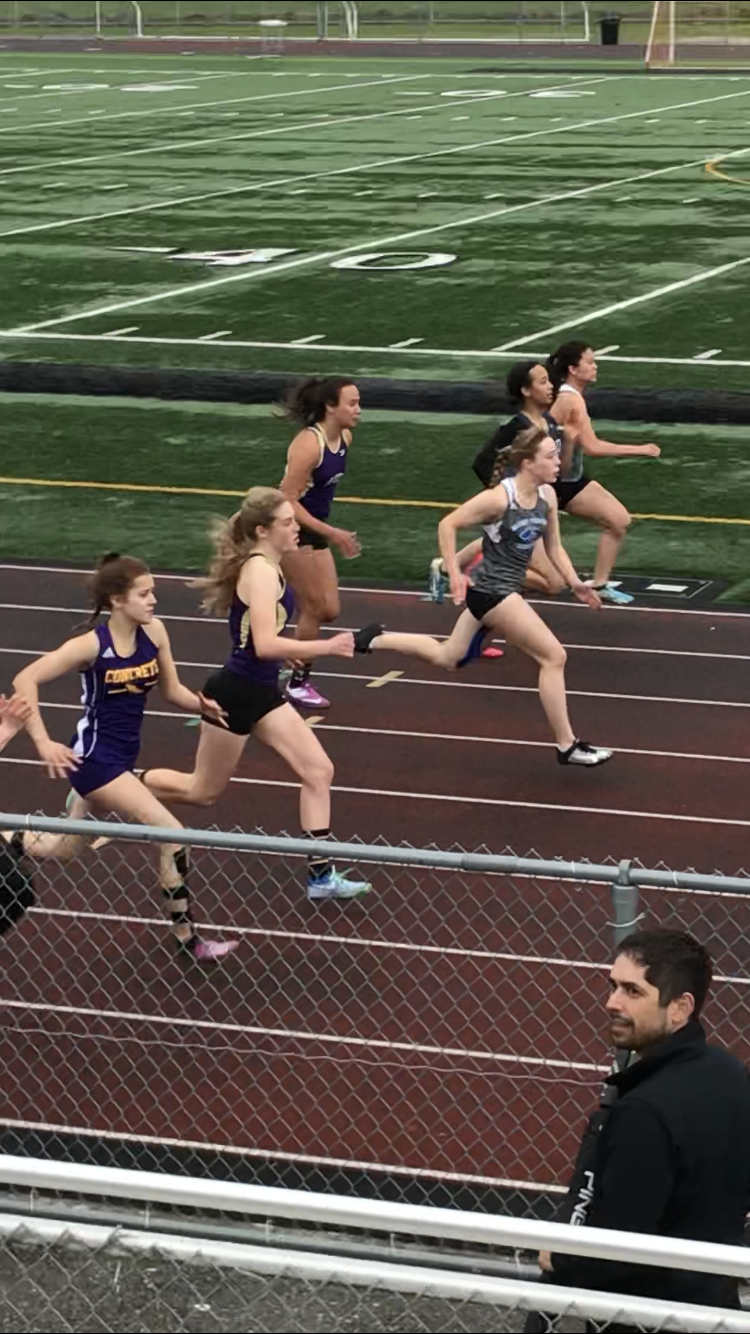 Track team travels to meets around the sound