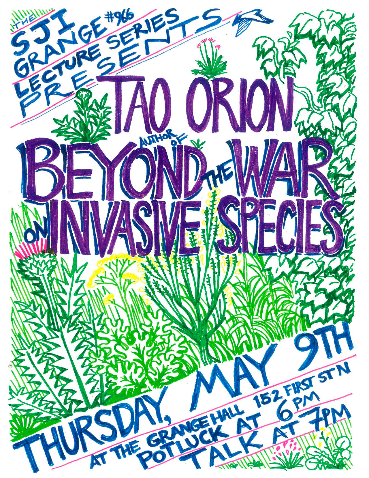 ‘Beyond the War on Invasive Species’ with author Tao Orion
