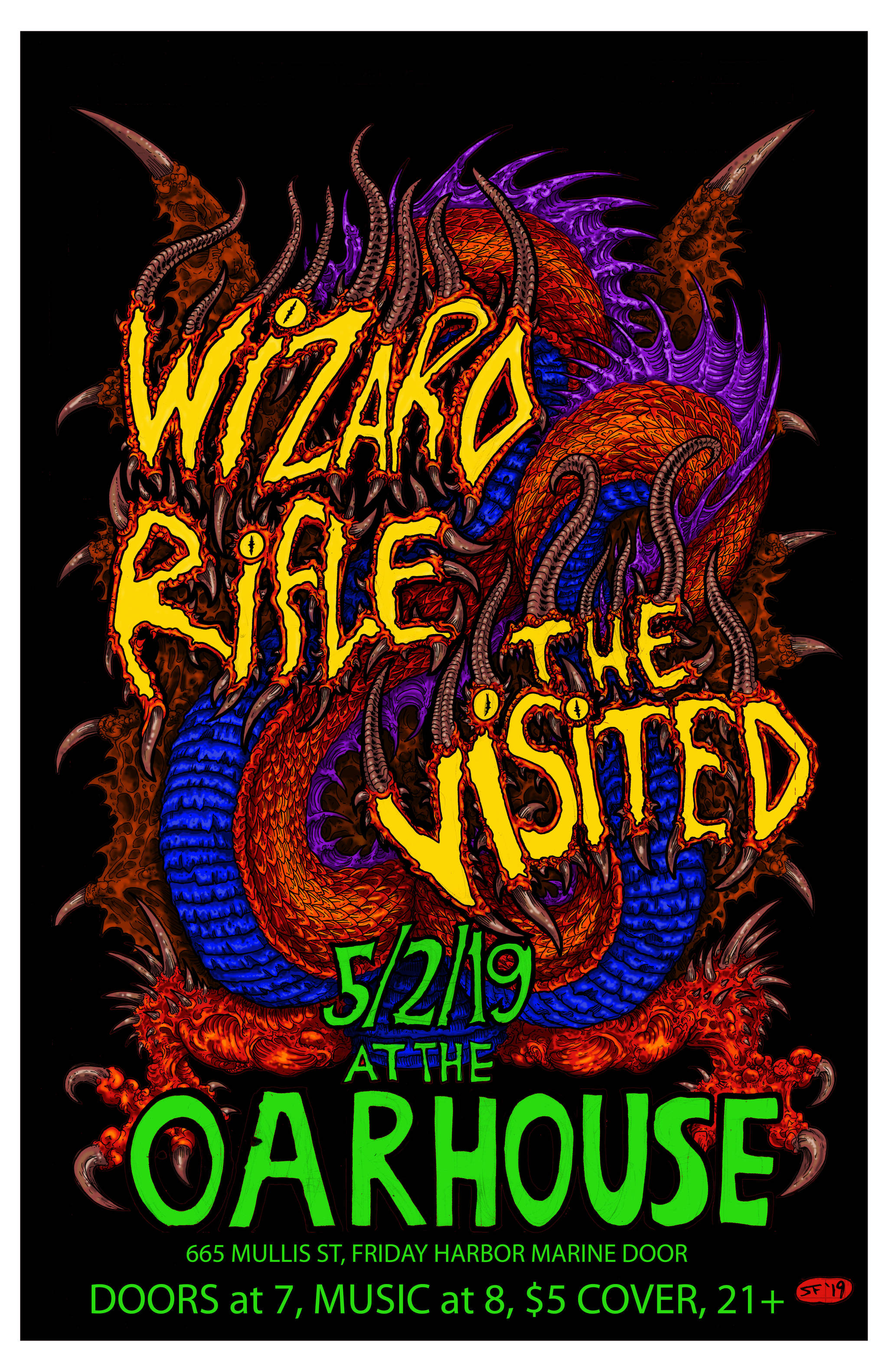 Wizard Rifle at the Oarhouse