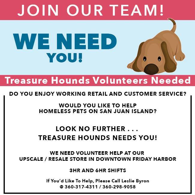 Treasure Hounds seeks volunteers