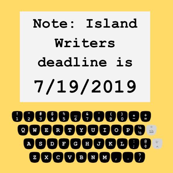 Last call for writers