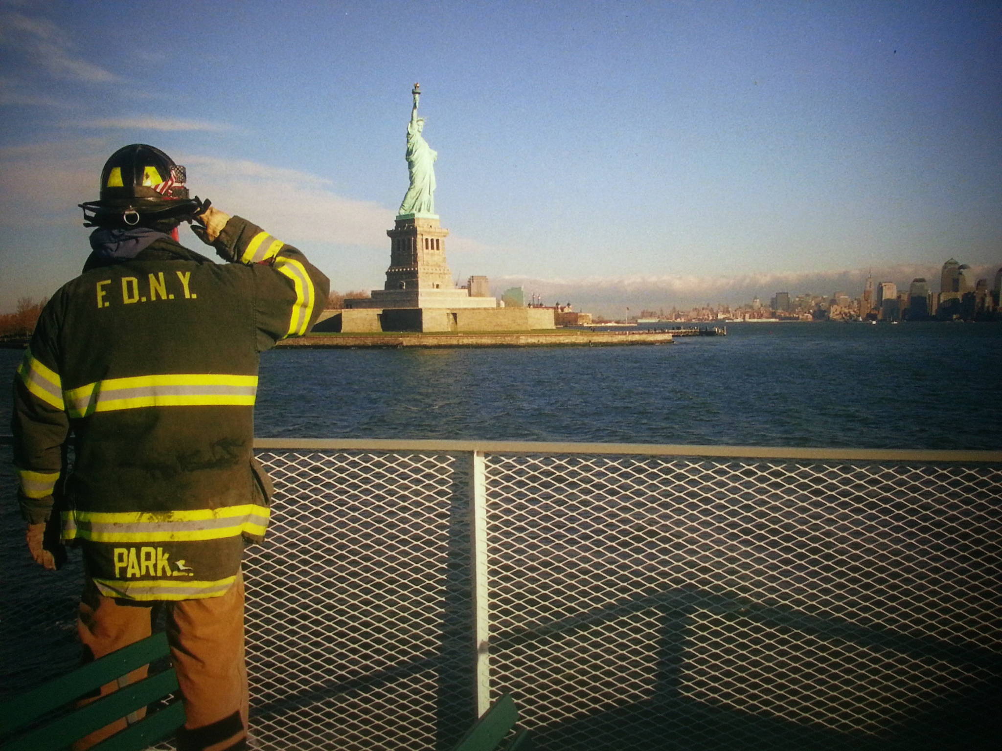 Re-opening of Liberty Island 12/20/01