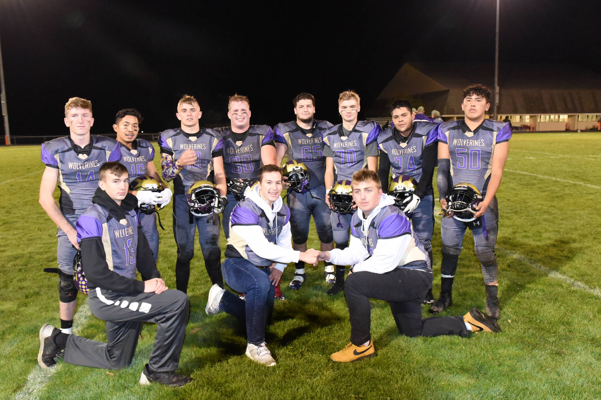 Friday Harbor football says farewell to seniors