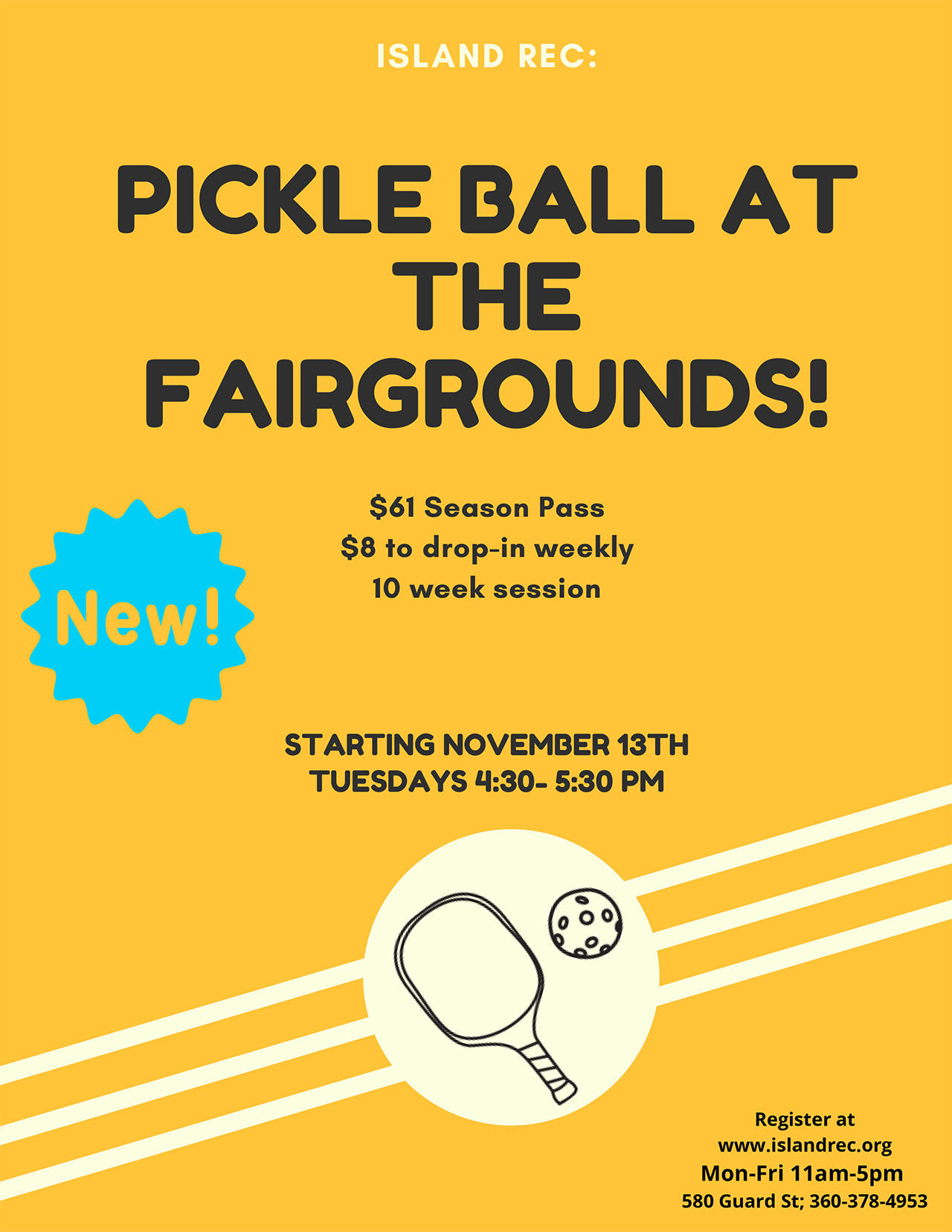 Pickleball with Island Rec The Journal of the San Juan Islands