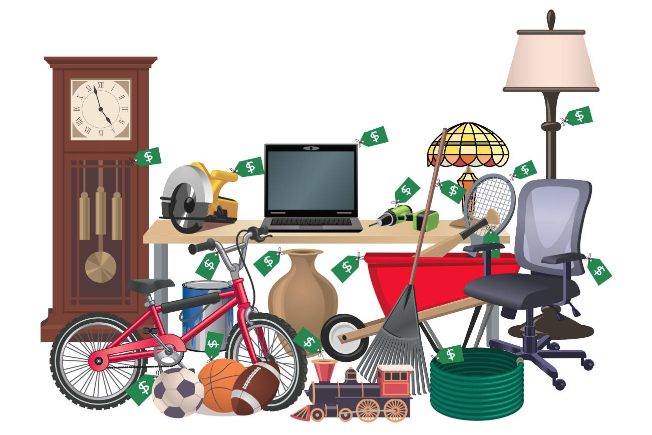 Grad Night rummage sale