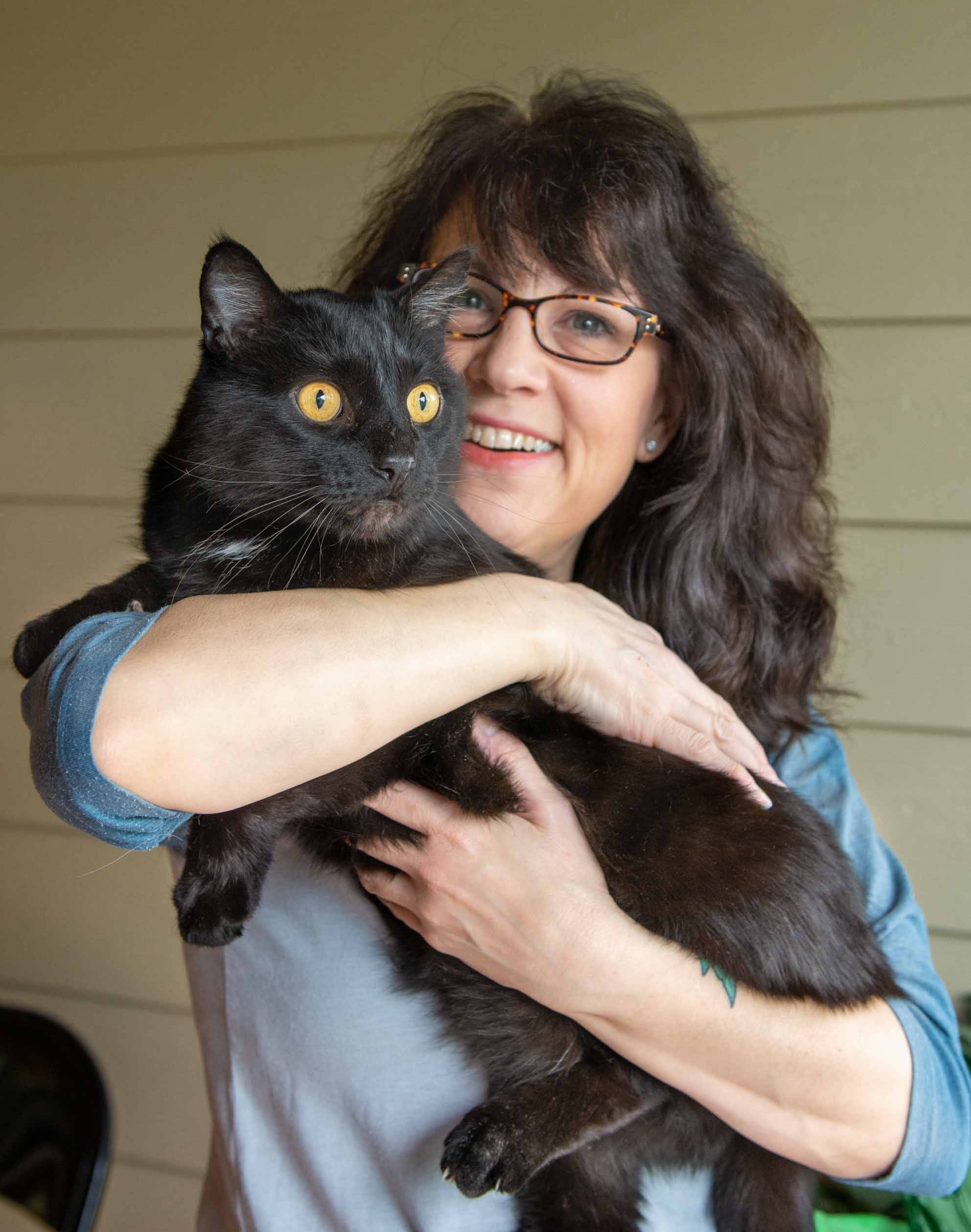 Rachel Carney and Blackie. (Contributed photo.)