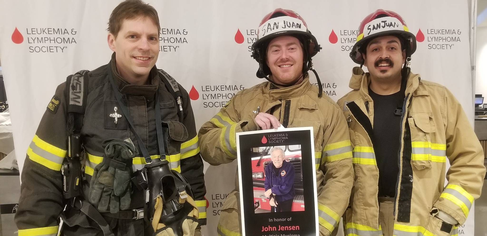 San Juan Island firefighters participate in stair climb challenge