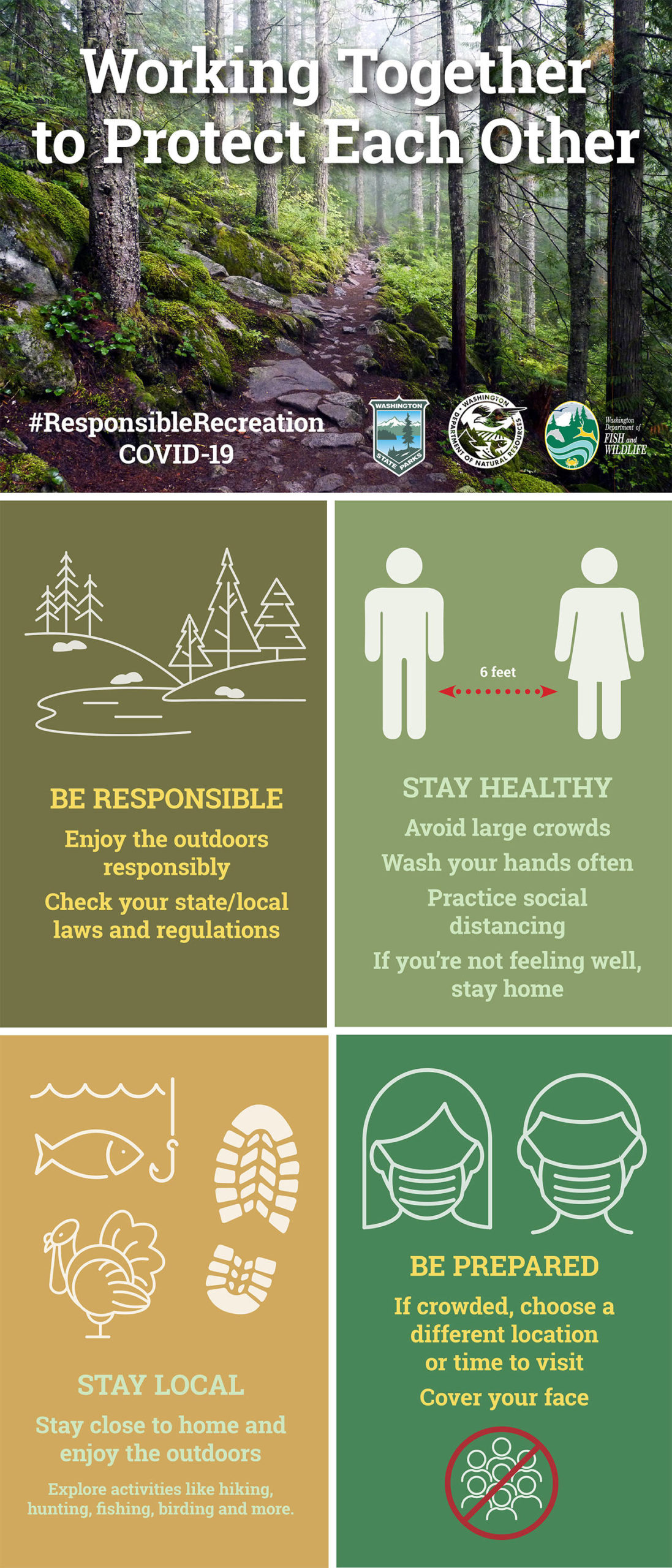 State recreation lands to reopen for day-use on May 5