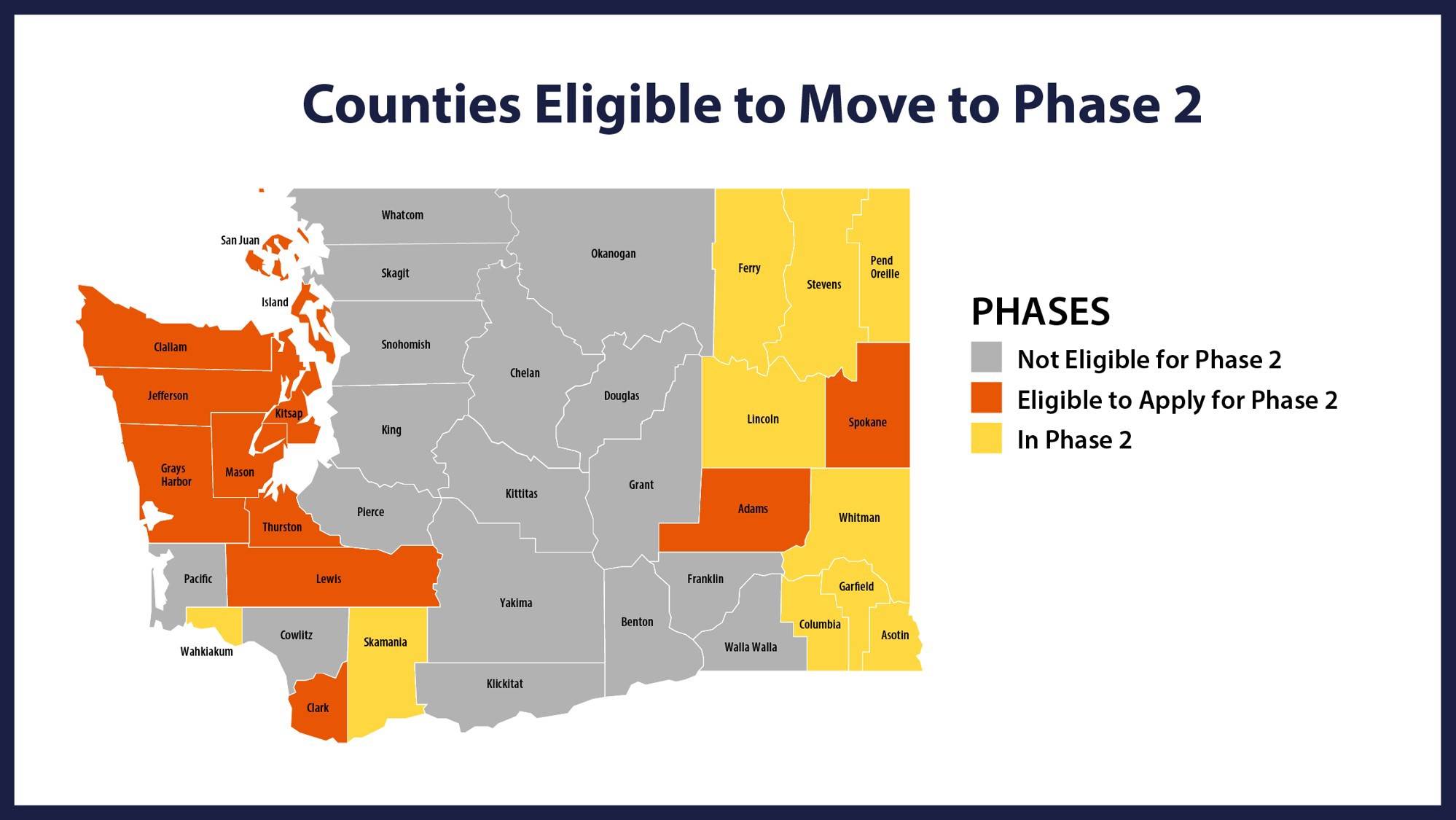 Inslee announces expanded county variance criteria and small business grants