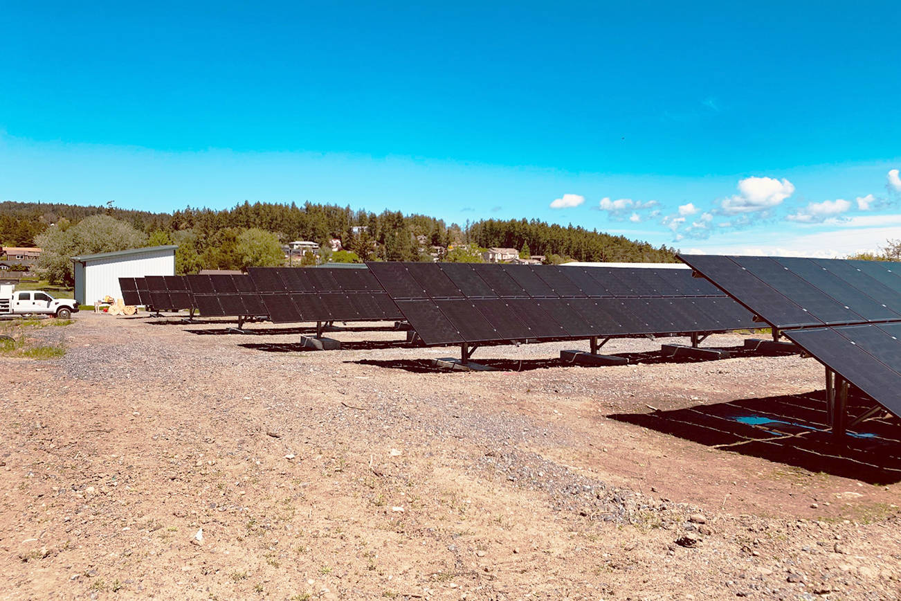Friday Harbor Wastewater Treatment Plant solar project