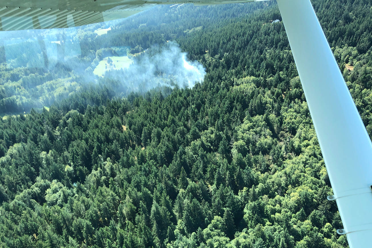 Orcas, Lopez and San Juan Fire team up with DNR for wildfire