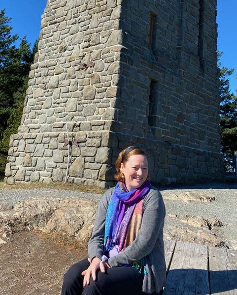 Christine Minney at Moran State Park. (Contributed photo)