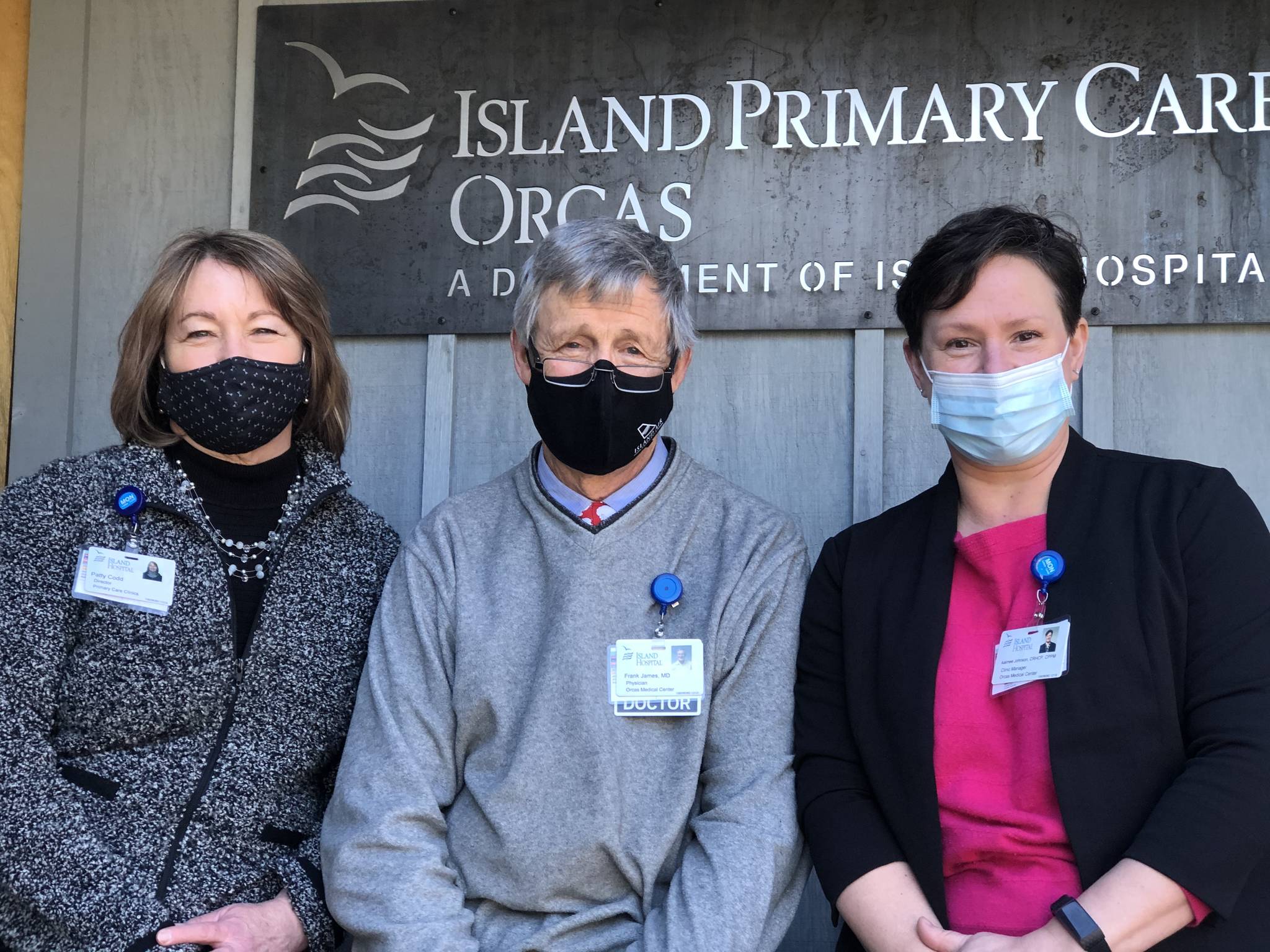 Colleen Smith/staff photo
Left to right: Patty Codd, Frank James and Aaimee Johnson.